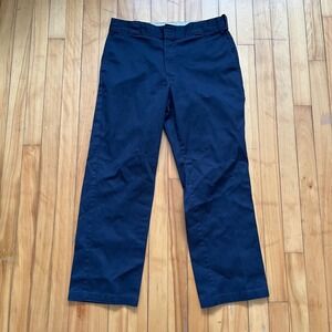 Dickies 874 Original Fit Work Pants Navy Blue Size 36x30